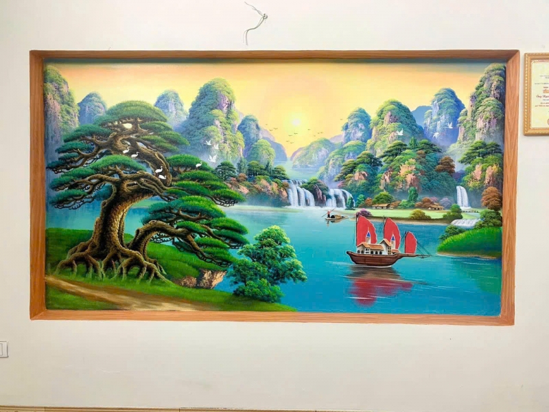 Tranh vẽ thuận buồm xuôi gió (2)